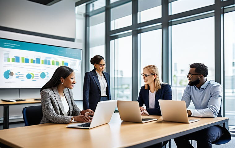 지식 갭 분석을 위한 성과 지표 - **Prompt 1: Identifying Hidden Skill Gaps**
"A diverse team of four adult professionals, two men... 지식 갭 분석을 위한 성과 지표 - **Prompt 1: Identifying Hidden Skill Gaps**
"A diverse team of four adult professionals, two men...